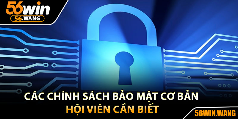 Chính Sách Bảo Mật 56Win - Nền Tảng An Toàn Tuyệt Đối 3 Các chính sách bảo mật cơ bản hội viên cần biết